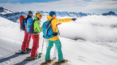 Schneeschuhwandern am Diedamskopf in Au-Schoppernau (c) Maren Kings - Diedamskopf Alpin Tourismus GmbH _ Co KG